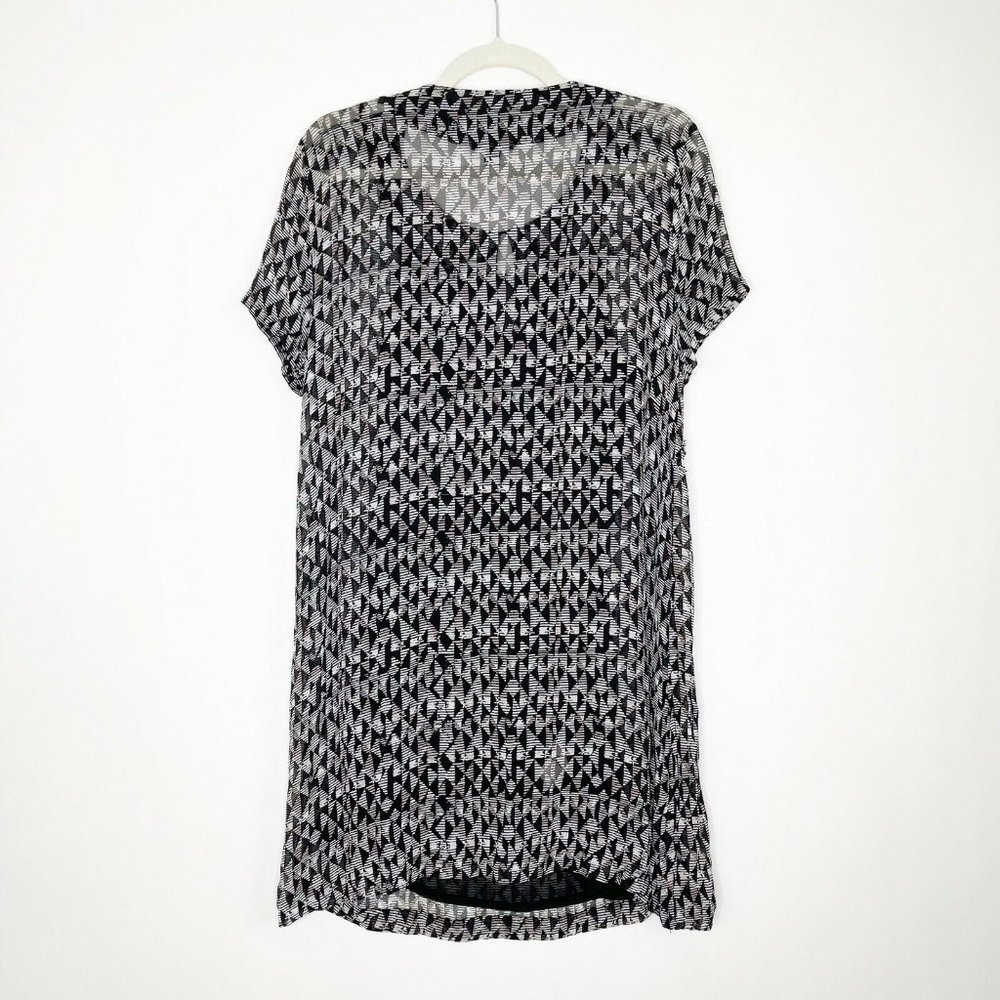 Lucky Brand Boho Shift Dress Size Medium - Picture 8 of 9